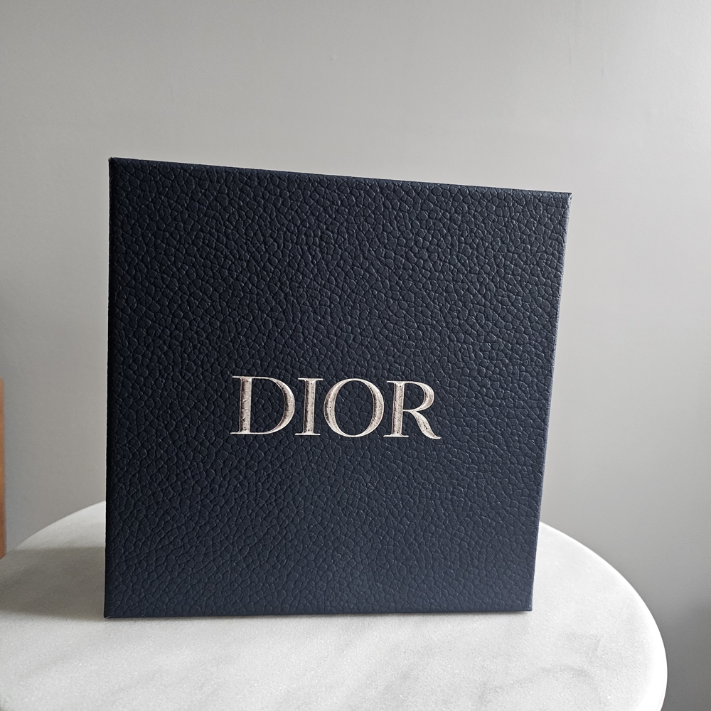 Dior Navy Gift Box with Silver DIOR Logo